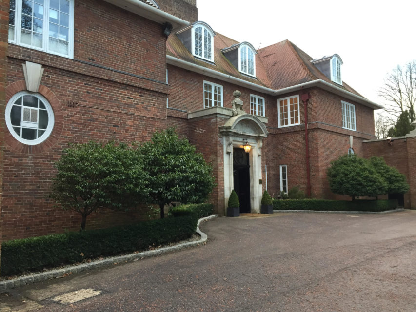 A picture of Stormont House where the Commissioner's office is based.