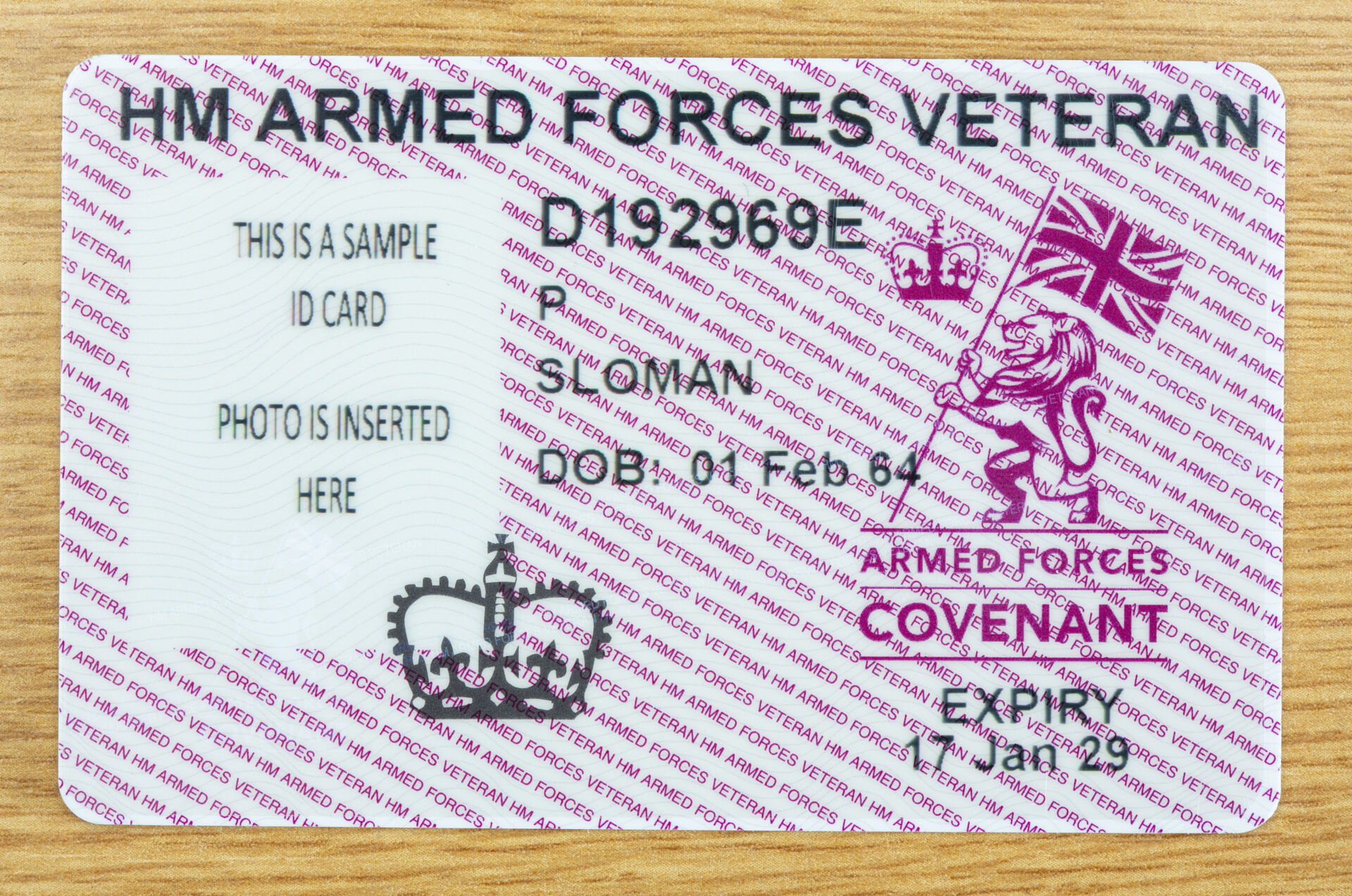 veteran id card application form